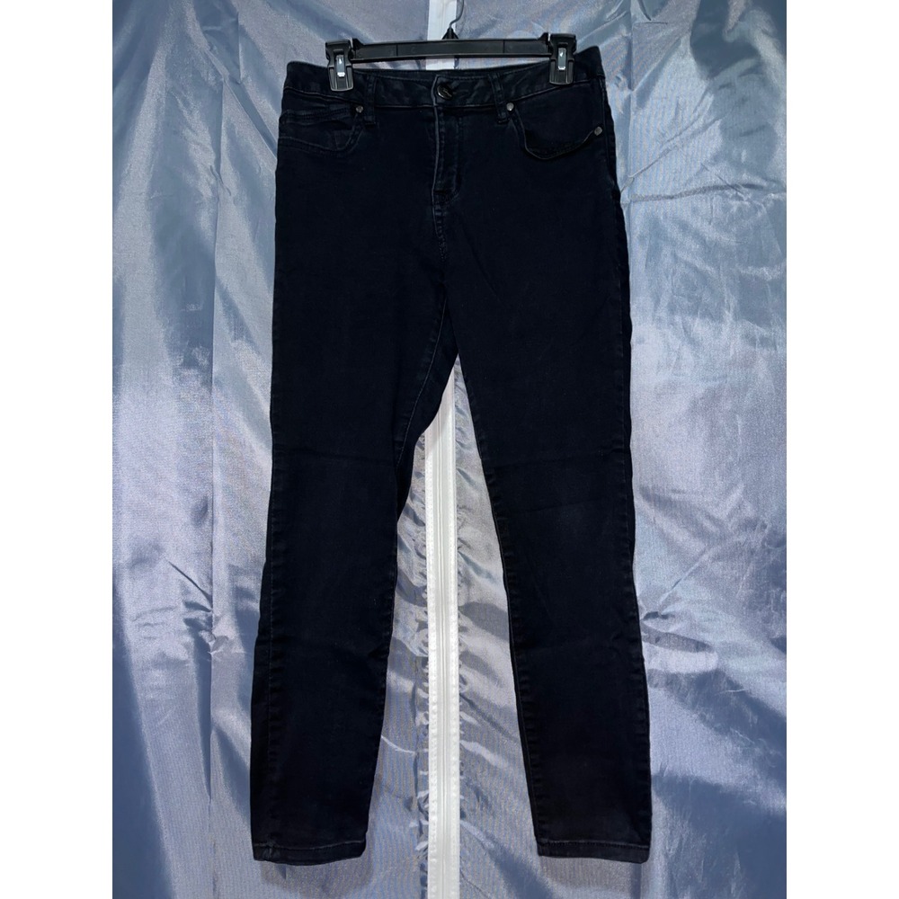 1822 Denim Womens Black Jeans Slim Fit Size 10